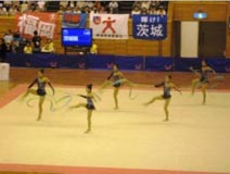 新体操競技　少年女子　茨城選抜