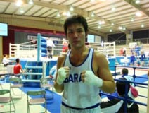 ボクシング競技　成年男子　藤田　孝洋選手 （ウェルター級　優勝）
