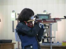 ライフル射撃競技　成年女子 　田邊　美奈子選手
